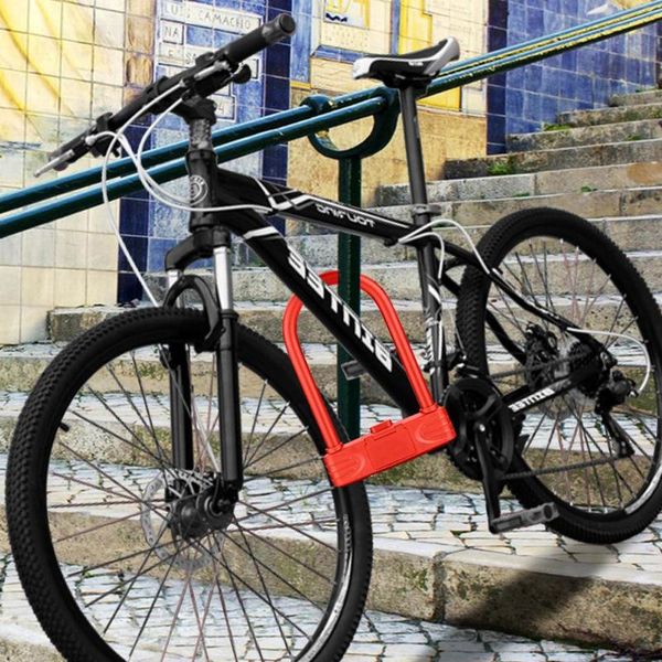 bike locks portable u-shaped lock steel strong security anti-theft professional unbreakable combination u bicycle accessories
bike locks portable u-shaped lock steel strong security anti-theft professional unbreakable combination u bicycle accessories