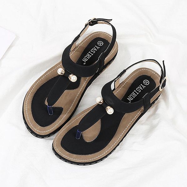 women shoes 2021 sandals summer casual bohemia flat woman flip flop sweet beach plus size 36-44, Black
women shoes 2021 sandals summer casual bohemia flat woman flip flop sweet beach plus size 36-44, Black