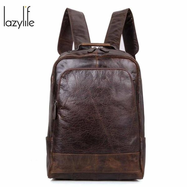 backpack lazylife men 14 inch lapbackpacks school genuine leather travel backpacking male for
backpack lazylife men 14 inch lapbackpacks school genuine leather travel backpacking male for