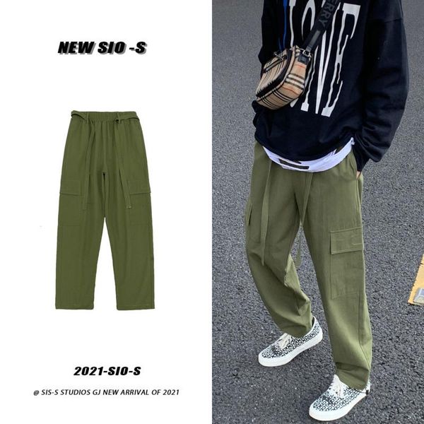 cotton cargo pants men's fashion retro pocket casual men streetwear loose hip-hop straight wide leg mens trousers, Black
cotton cargo pants men's fashion retro pocket casual men streetwear loose hip-hop straight wide leg mens trousers, Black