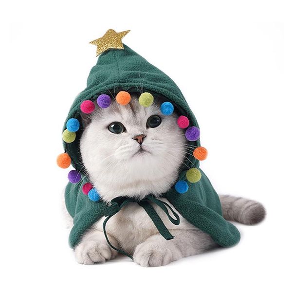 cat costumes 2021 cloak christmas star fuzz ball pets clothes hooded coat cute cosplay accessories for winter spring
cat costumes 2021 cloak christmas star fuzz ball pets clothes hooded coat cute cosplay accessories for winter spring