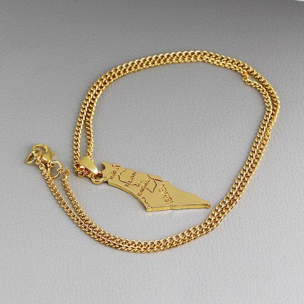 pendant necklaces golden israel palestine map men's personality necklace geometric, Silver
pendant necklaces golden israel palestine map men's personality necklace geometric, Silver