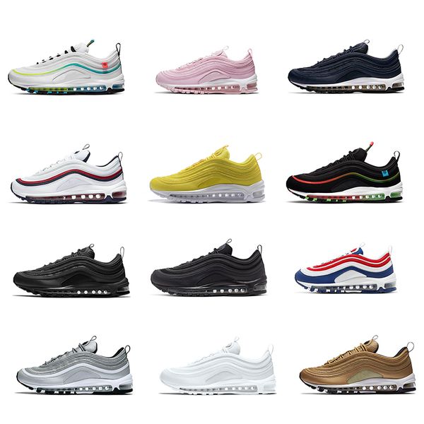 2021 air mens womens shoes 97 97s for off men sports fashion casual ladies maxes sport sneakers luxe des chaussures size 36-45, Black
2021 air mens womens shoes 97 97s for off men sports fashion casual ladies maxes sport sneakers luxe des chaussures size 36-45, Black