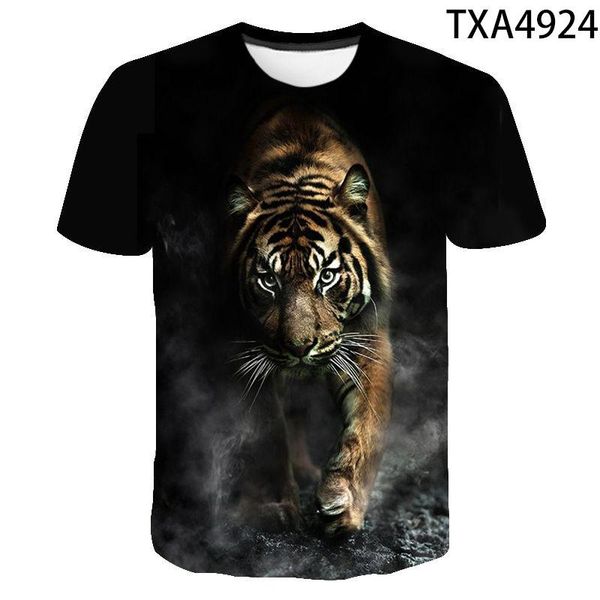 men's t-shirts 2021 tiger 3d t shirt men women children summer fashion short sleeve printed animal t-shirt cool tees boy girl clothing, White;black
men's t-shirts 2021 tiger 3d t shirt men women children summer fashion short sleeve printed animal t-shirt cool tees boy girl clothing, White;black