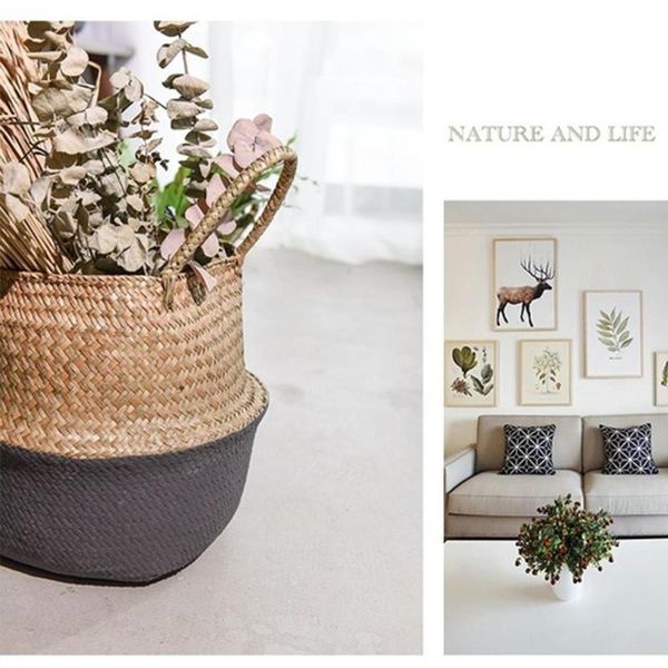 storage baskets creative vintage handle bag plant flower pots laundry organizer nursery foldable handmade durable straw rattan
storage baskets creative vintage handle bag plant flower pots laundry organizer nursery foldable handmade durable straw rattan