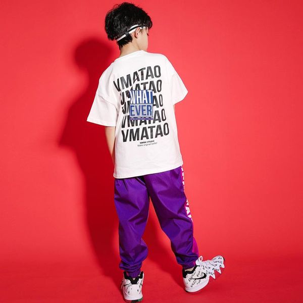 stage wear 4-14 years kids white short sleeve t-shirt or purple pants clothes children hip hop dance clothing girls fancy costume, Black;red
stage wear 4-14 years kids white short sleeve t-shirt or purple pants clothes children hip hop dance clothing girls fancy costume, Black;red