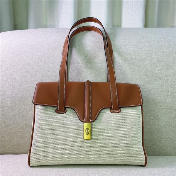 75% off luxury handbag 2021 new soft16 leather splicing canvas tote large capacity fashion one shoulder portable underarm bag i290
75% off luxury handbag 2021 new soft16 leather splicing canvas tote large capacity fashion one shoulder portable underarm bag i290