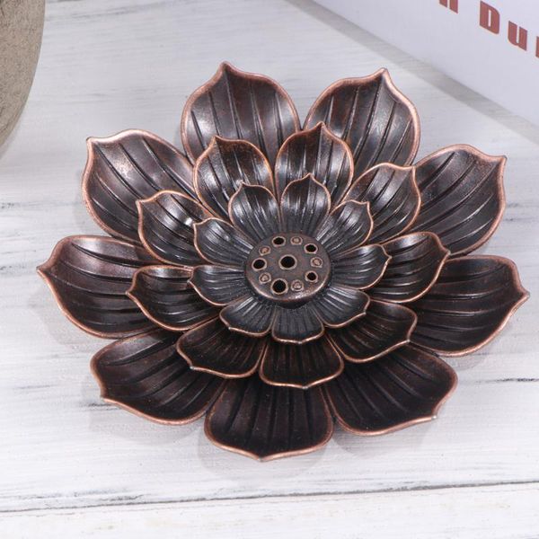 lotus shape incense insert retro multi holes stick holder tray fragrance lamps
lotus shape incense insert retro multi holes stick holder tray fragrance lamps