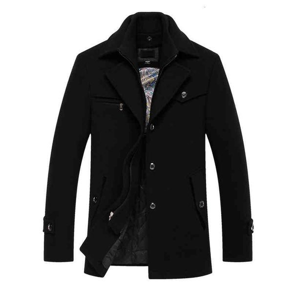 men's woolen winter autumn wool jackets windbreaker thick warm lapel coat casual male brand clothing j6t858, Black;brown
men's woolen winter autumn wool jackets windbreaker thick warm lapel coat casual male brand clothing j6t858, Black;brown
