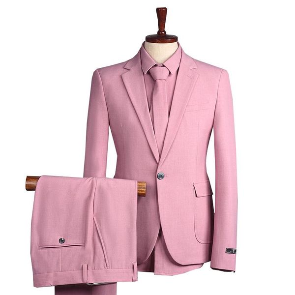 men's suits & blazers suit three-piece korean version of the slim small professional formal dress groomsmen costume groom wedding, White;black
men's suits & blazers suit three-piece korean version of the slim small professional formal dress groomsmen costume groom wedding, White;black