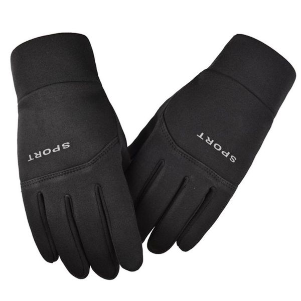 cycling gloves 1pair touchscreen thicken winter fleece thermal warm bicycle full finger ski camping hiking, Black
cycling gloves 1pair touchscreen thicken winter fleece thermal warm bicycle full finger ski camping hiking, Black