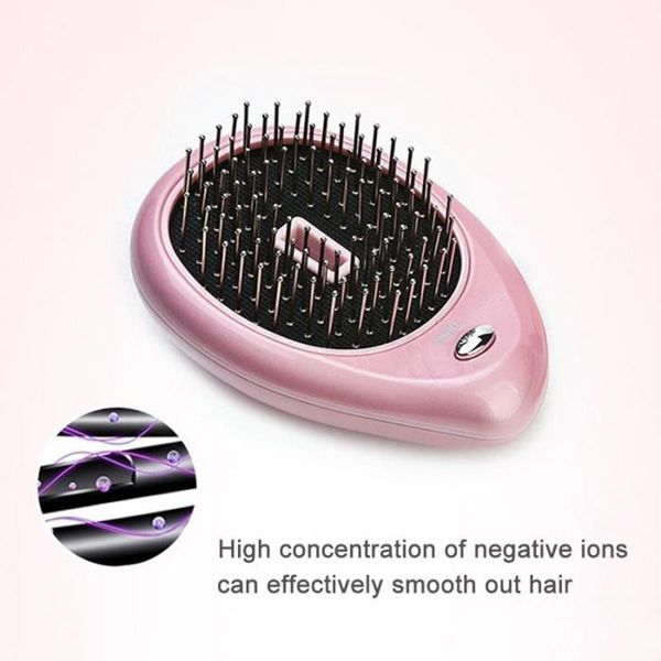 portable electric hair ionic brush straightener negative ion comb anti-static massage mini straight comb1, Silver
portable electric hair ionic brush straightener negative ion comb anti-static massage mini straight comb1, Silver