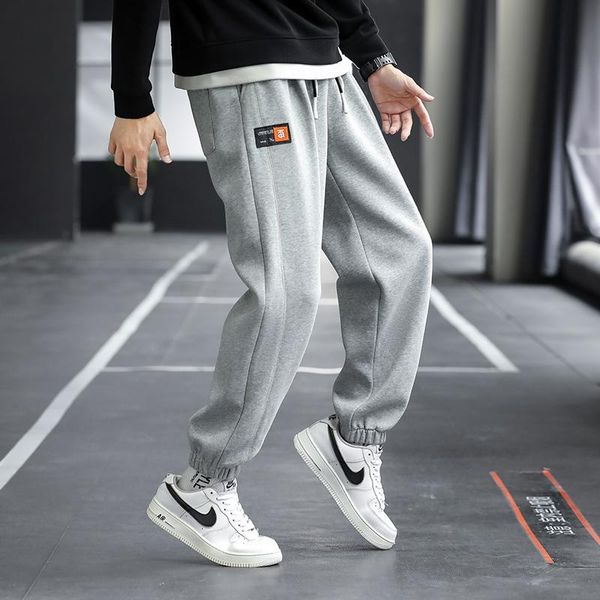 men's pants highquality trending solid color sweatpants daily trousers casual breathable chino fall track men jogger, Black
men's pants highquality trending solid color sweatpants daily trousers casual breathable chino fall track men jogger, Black