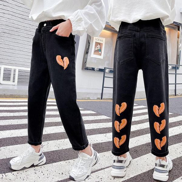 jeans for girls heart pattern teenage casual soft comfort denim pants kids elastic waist trousers 5 6 8 9 10 12 13 14years, Blue
jeans for girls heart pattern teenage casual soft comfort denim pants kids elastic waist trousers 5 6 8 9 10 12 13 14years, Blue