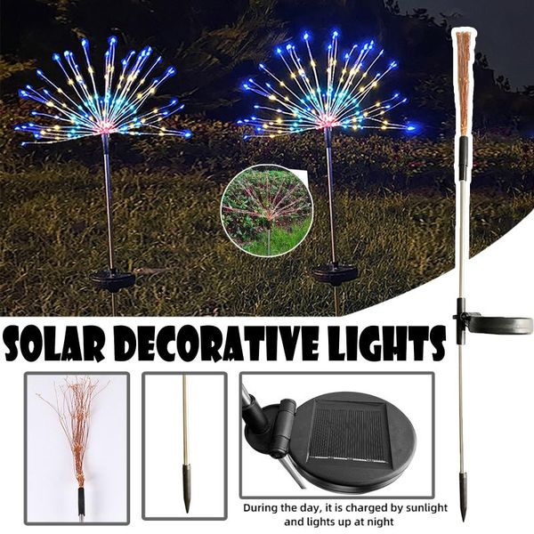 lawn lamps 120 led solar power garden light decorate lights outdoor lamp fireworks landscape holiday light#g4
lawn lamps 120 led solar power garden light decorate lights outdoor lamp fireworks landscape holiday light#g4
