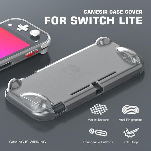 gamesir case cover shell for switch lite console, matte texture, anti-fingerprint, replaceable buttons, engp205 game controllers & joysticks
gamesir case cover shell for switch lite console, matte texture, anti-fingerprint, replaceable buttons, engp205 game controllers & joysticks