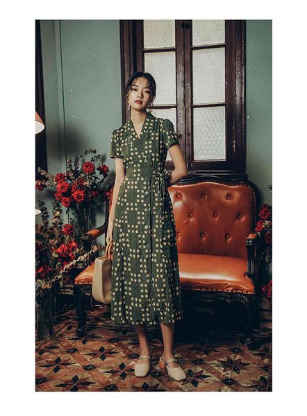 a line red girl rust v neck self tie polka dot shirt women vintage summer es cap sleeve button details midi, Black;gray
a line red girl rust v neck self tie polka dot shirt women vintage summer es cap sleeve button details midi, Black;gray