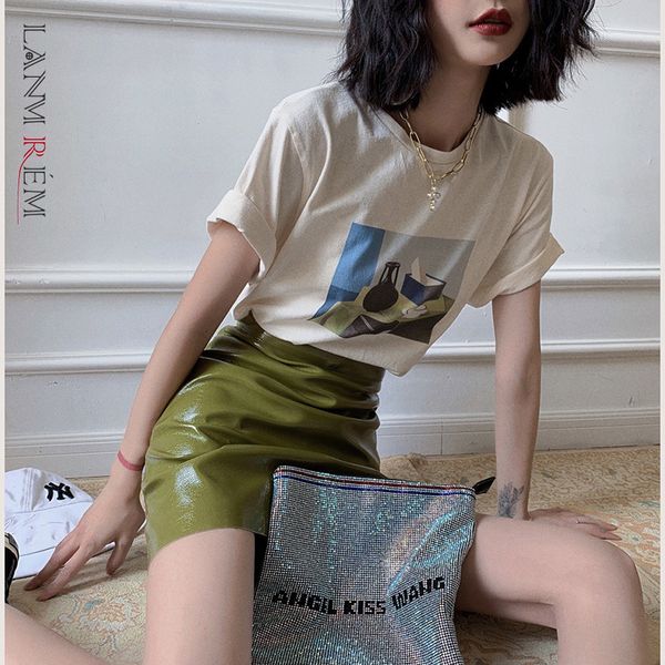 high waist pu leather blue lake green short skirt women's temperament fashion trend spring summer 2e1280 210507, Black
high waist pu leather blue lake green short skirt women's temperament fashion trend spring summer 2e1280 210507, Black