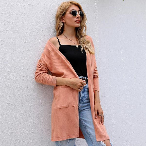 urifens haut femme lazy style long sweater coat 2021 autumn winter sleeve casual solid color pocket knitted cardigan bw12u women's knit, White
urifens haut femme lazy style long sweater coat 2021 autumn winter sleeve casual solid color pocket knitted cardigan bw12u women's knit, White