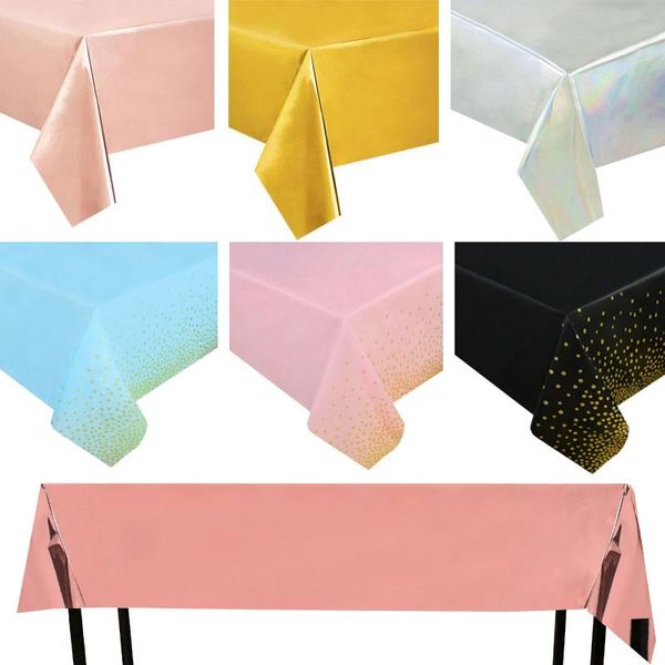disposable dinnerware 137*274cmrosegold aluminum mold tablecloth golden polka dot children birthday party wedding decoration supplies
disposable dinnerware 137*274cmrosegold aluminum mold tablecloth golden polka dot children birthday party wedding decoration supplies