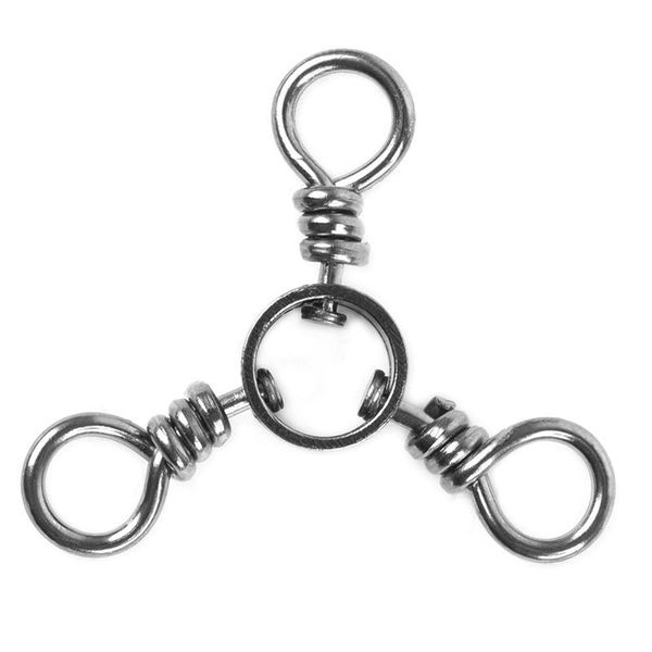 50pcs three-way swivels triple trolling catfish rig 30-220lb black snap connector bass fishing hooks
50pcs three-way swivels triple trolling catfish rig 30-220lb black snap connector bass fishing hooks