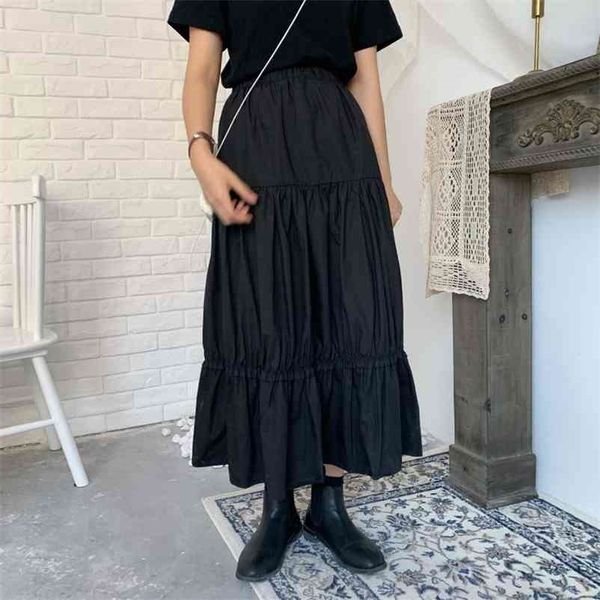 hzirip sweet brief ruffles elastic waist all-match gentle women casual stylish vintage skirts 210621, Black
hzirip sweet brief ruffles elastic waist all-match gentle women casual stylish vintage skirts 210621, Black