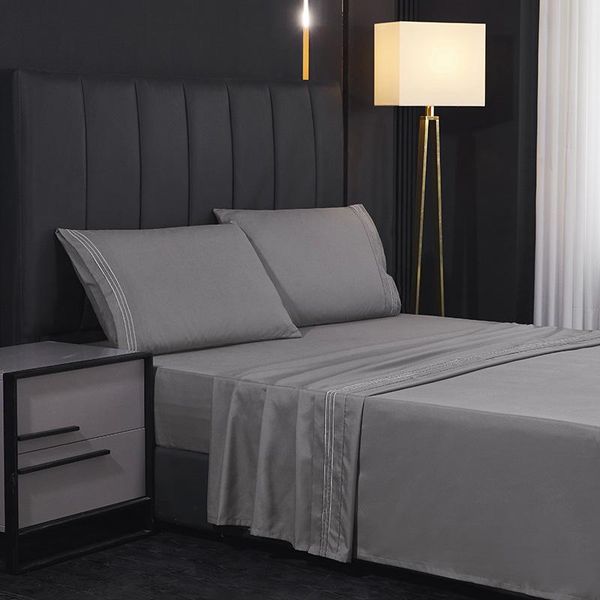 bedding sets elka three/four-piece set of pure color home textile embroidered sheets, bedclothes bed size oceania
bedding sets elka three/four-piece set of pure color home textile embroidered sheets, bedclothes bed size oceania