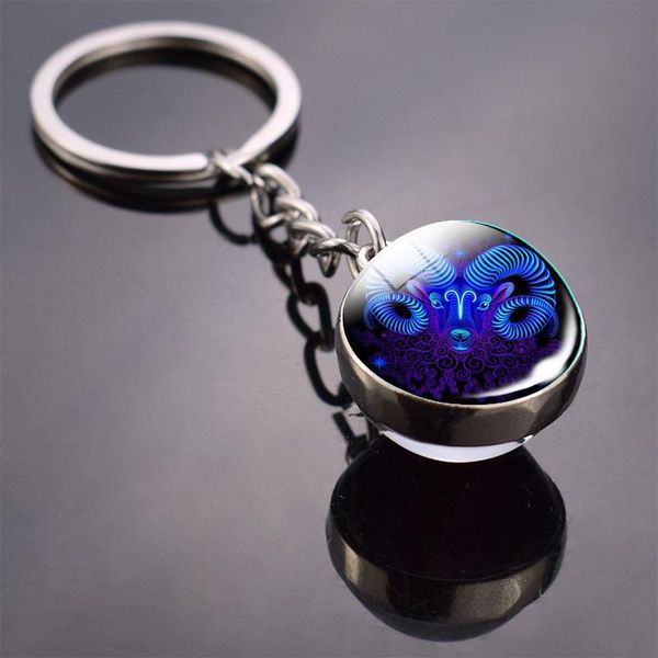keychains 1pc/set keychain 12 zodiac sign sphere ball crystal key rings scorpio leo aries constellation fashion birthday gift fkg, Silver
keychains 1pc/set keychain 12 zodiac sign sphere ball crystal key rings scorpio leo aries constellation fashion birthday gift fkg, Silver