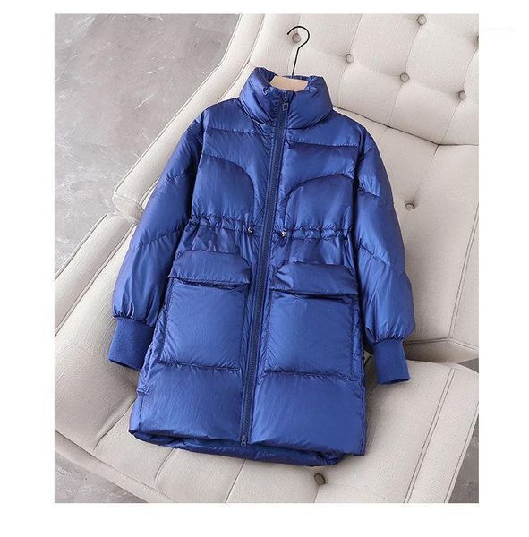 women's down & parkas women 2021 winter fashion white duck solid colors jacket female stand collar loose outerwear ladies thick warm co, Black
women's down & parkas women 2021 winter fashion white duck solid colors jacket female stand collar loose outerwear ladies thick warm co, Black