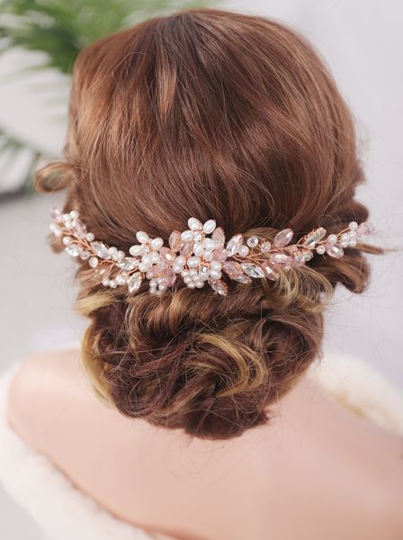 rose gold crystal rhinestones hair comb wedding hair accessories bridal women tiara handmade ornament headpiece for women, Silver
rose gold crystal rhinestones hair comb wedding hair accessories bridal women tiara handmade ornament headpiece for women, Silver