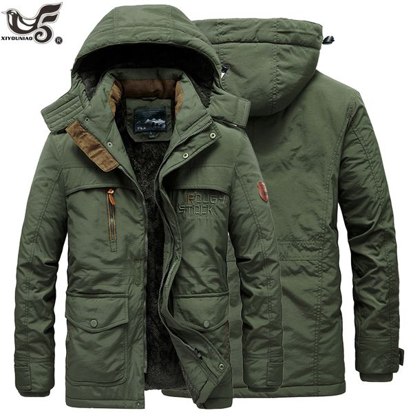 winter jaet men thien fleece jaets male streetwear windbreaker parkas coat detachable hoodies cotton-padded man clothing, Black;brown
winter jaet men thien fleece jaets male streetwear windbreaker parkas coat detachable hoodies cotton-padded man clothing, Black;brown
