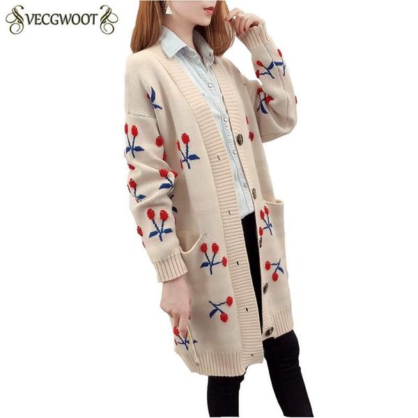 women's sweaters women sweater jacket knit cardigans 2021 autumn winter print medium long females coat slim casual korean pr365, White;black
women's sweaters women sweater jacket knit cardigans 2021 autumn winter print medium long females coat slim casual korean pr365, White;black