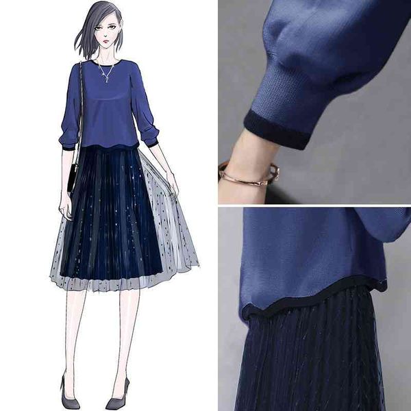 two piece dress ichoix autumn double feature nightgown skirt female 2 unit spring together the line crocheted 2 piece suit s-xl style korean, White
two piece dress ichoix autumn double feature nightgown skirt female 2 unit spring together the line crocheted 2 piece suit s-xl style korean, White
