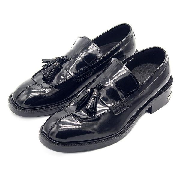 dress shoes spring and autumn pointed toe genuine leather business oxford formal metal loafers handmade fashion men, Black
dress shoes spring and autumn pointed toe genuine leather business oxford formal metal loafers handmade fashion men, Black