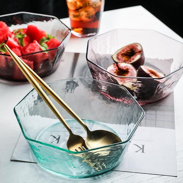 bowls creative hammered octagonal glass bowl salad kitchen cooking mixing household transparent fruit dessert
bowls creative hammered octagonal glass bowl salad kitchen cooking mixing household transparent fruit dessert
