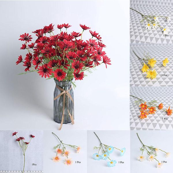 decorative flowers & wreaths sold artificial daisy silk small fake white yellow purple simulation wedding bridal bouquet home decor
decorative flowers & wreaths sold artificial daisy silk small fake white yellow purple simulation wedding bridal bouquet home decor