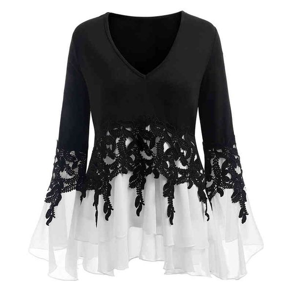 plus size applique rosegal layered blouse women blouses fall new fashions v-neck long sleeves ladies blusas clothing y190427, White
plus size applique rosegal layered blouse women blouses fall new fashions v-neck long sleeves ladies blusas clothing y190427, White