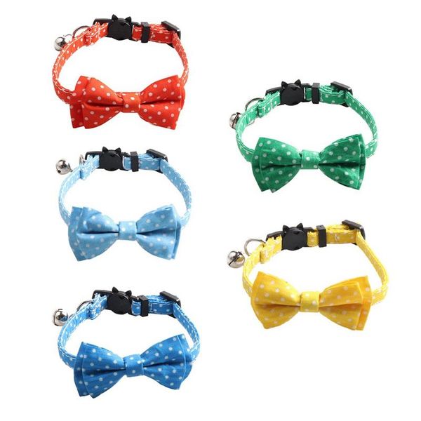dog collars & leashes dots pattern bow ties collar cute pet puppy small dogs cats bowknot grooming accessories for cat necklace
dog collars & leashes dots pattern bow ties collar cute pet puppy small dogs cats bowknot grooming accessories for cat necklace