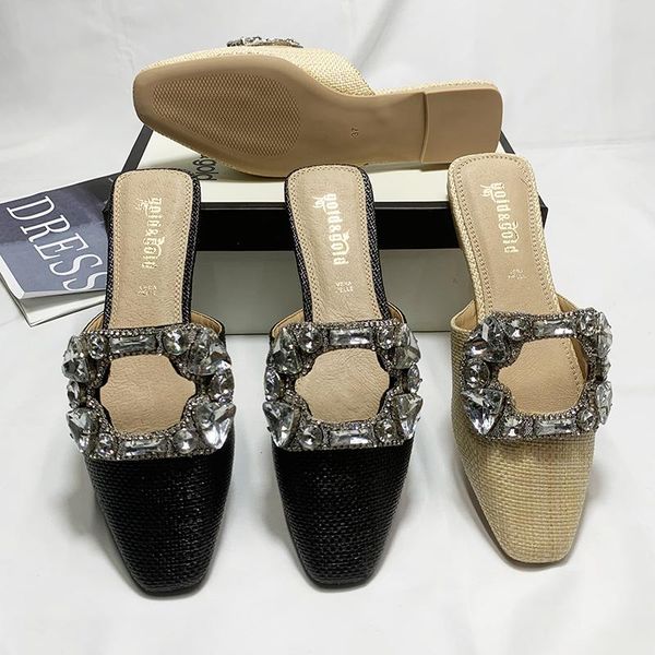 shallow slippers soft cover toe flat shoes female slipers women slides jelly flip flops comfort 2021 square glitter rubber pu he, Black
shallow slippers soft cover toe flat shoes female slipers women slides jelly flip flops comfort 2021 square glitter rubber pu he, Black