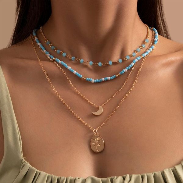 pendant necklaces lacteo bohemian candy rainbow colorful clavicle chain choker necklace for women hip hop moon rose carved coin, Silver
pendant necklaces lacteo bohemian candy rainbow colorful clavicle chain choker necklace for women hip hop moon rose carved coin, Silver