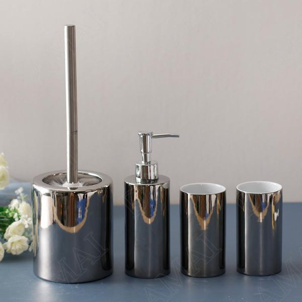 bath accessory set european ceramic bathroom accessories silver plating decor mouth cup modern el desklotion bottles home decoration
bath accessory set european ceramic bathroom accessories silver plating decor mouth cup modern el desklotion bottles home decoration