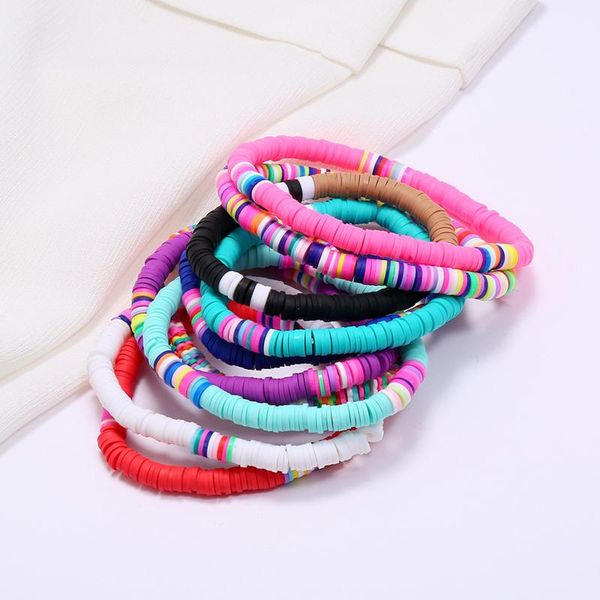 beaded, strands bohemia dainty bracelets for women polymer clay beaded on the hand jewelry accessories 2021 trend 18cm(7 1/8") long, Black
beaded, strands bohemia dainty bracelets for women polymer clay beaded on the hand jewelry accessories 2021 trend 18cm(7 1/8") long, Black