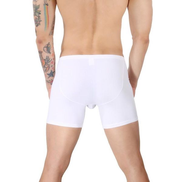 underpants big pouch underwear men boxer push up men's long shorts ice197p, Black;white
underpants big pouch underwear men boxer push up men's long shorts ice197p, Black;white