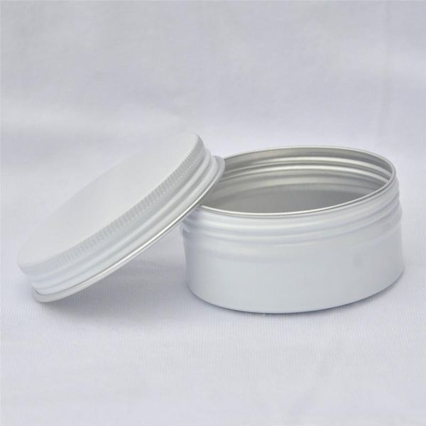 storage bottles & jars 50/100pcs 80g empty white aluminum tins screw round candle spice with lid containers
storage bottles & jars 50/100pcs 80g empty white aluminum tins screw round candle spice with lid containers