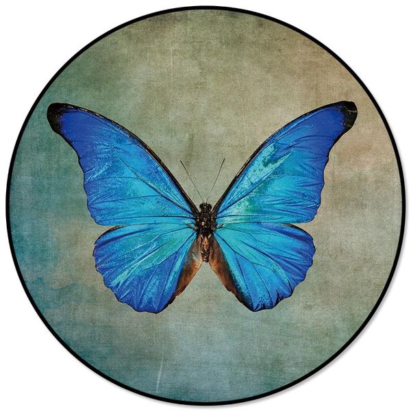 carpets spring blue butterfly retro round carpet kids area rug anti-slip floor mat for bedroom living room home decor
carpets spring blue butterfly retro round carpet kids area rug anti-slip floor mat for bedroom living room home decor