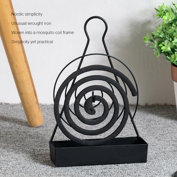 hooks & rails spiral mosquito coil holder iron easy clean repellent incense storage rack with handle summer home decoractive
hooks & rails spiral mosquito coil holder iron easy clean repellent incense storage rack with handle summer home decoractive