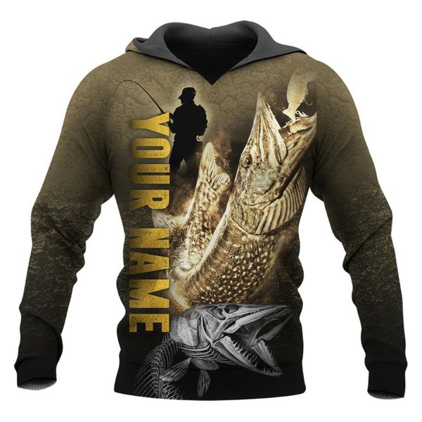 men's hoodies & sweatshirts monster pike fishing custom 3d printed mens hoodie sweatshirt autumn streetwear casual jacket, Black
men's hoodies & sweatshirts monster pike fishing custom 3d printed mens hoodie sweatshirt autumn streetwear casual jacket, Black