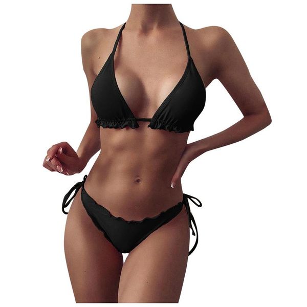 bikini 2021 pleated tube swimsuit women's high breast contrast gradient split solid color one piece swimwear, White;black
bikini 2021 pleated tube swimsuit women's high breast contrast gradient split solid color one piece swimwear, White;black
