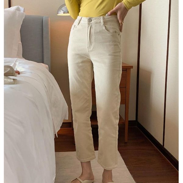 women's jeans straight-leg women autumn 2021 korean version ladies high-waisted slim and high casual cotton nine-point pants, Blue
women's jeans straight-leg women autumn 2021 korean version ladies high-waisted slim and high casual cotton nine-point pants, Blue
