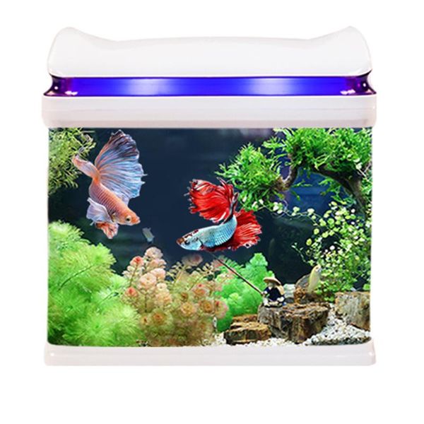 aquariums miniature usb self-cleaning small fish tank ecological water-household integrated aquarium
aquariums miniature usb self-cleaning small fish tank ecological water-household integrated aquarium